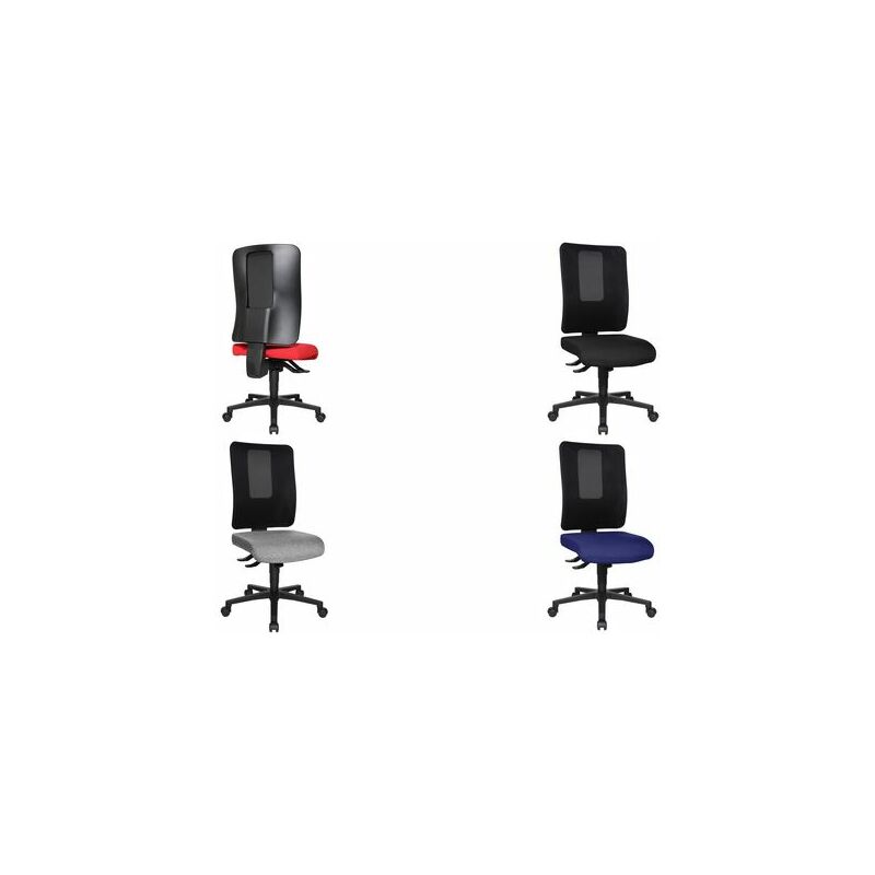 Topstar Chaise de bureau pivotante "Open X (N)", rouge/noir Grand Paris Fournitures Fauteuils & sièges de bureau Sièges de bureau Topstar Chaise de bureau pivotante "Open X (N)"