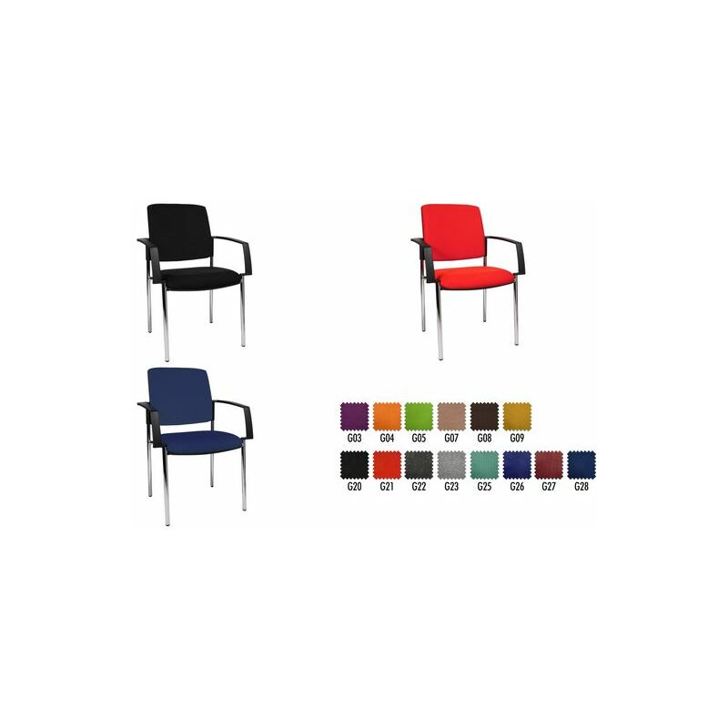 Topstar Chaise de bureau "rembourrage BtoB 10", bleu Grand Paris Fournitures Sièges & tabourets Chaises pour visiteurs Topstar Chaise de bureau "rembourrage BtoB 10"