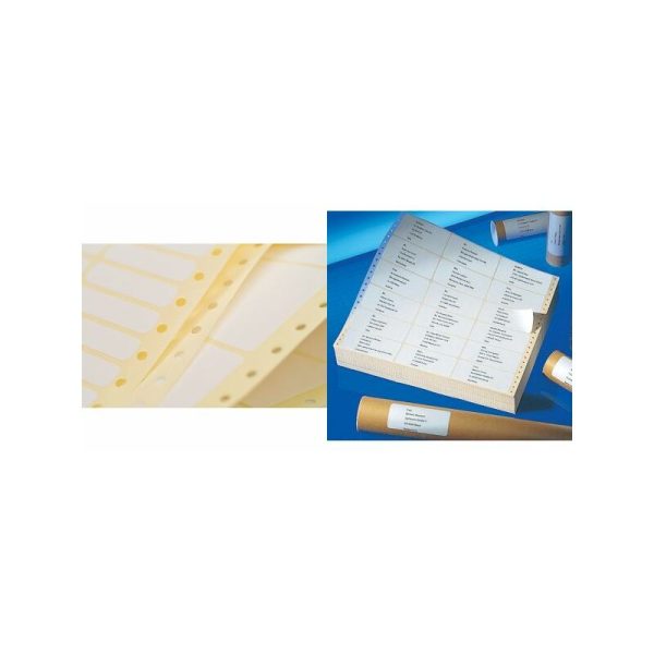 Etiquettes en continu Etiquettes 1 rangée AVERY Etiquette matricielle pour ordinateur