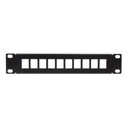 LogiLink Panneau de brassage keystone 10″, gris clair : optimisez votre réseau avec ce produit de qualité Fournitures-business.fr gris clair pour 10 modules keystone à monter dans les baies LogiLink