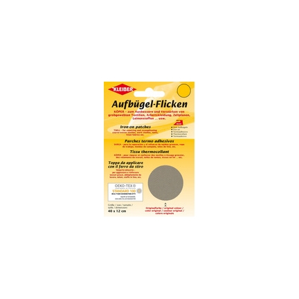 KLEIBER Patch thermocollant KËper, 400 x 120 mm, noir Fournitures-business.fr KLEIBER Patch thermocollant KËper, 400 x 120 mm, noir – Image 6