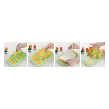 Marabu Peinture à marbrer "Easy Marble", 15 ml, or Fournitures-business.fr or flacon en verre