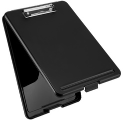 LÂufer Porte-bloc à pince avec compartiment de rangement