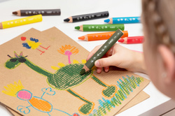 BIC KIDS Crayon de couleur multi-surfaces