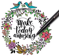 PentelArts Stylo feutre Brush Sign Pen SES15, bleu fluo