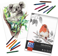 Oxford Art Bloc de dessin "Drawing"