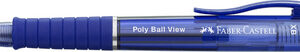 FABER-CASTELL Stylo à bille rétractable POLY BALL VIEW