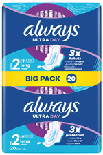 always ultra Serviette hygiénique Normal à ailettes