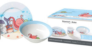 Ritzenhoff & Breker Set de vaisselle MONDE SOUS-MARIN