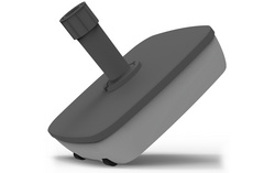 EDA Pied de parasol, plastique, carré 49,5 x 49,5 Grand Paris Fournitures carré 49