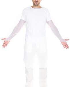 HYGOSTAR Blouse d'examen CPE avec trou pour le pouce