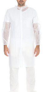 HYGOSTAR Blouse visiteur à fermeture autoagrippante