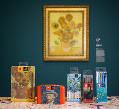 ROYAL TALENS Pocket box aquarelle Van Gogh x "Autoportrait"