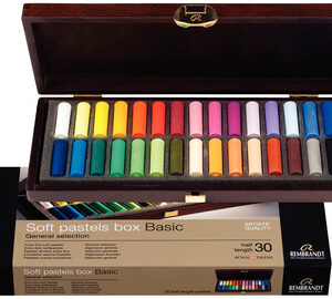 ROYAL TALENS REMBRANDT Mallette de craies pastel tendres