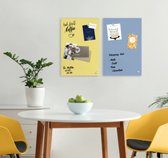 sigel Tableau magnétique en verre artverum