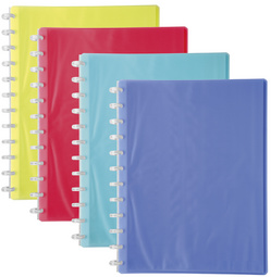 EXACOMPTA Recharge pochettes pour porte-vues Linicolor