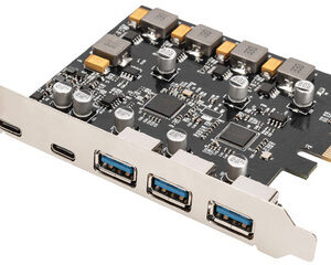 DIGITUS Carte interface PCI Express USB 3.1