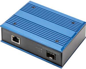 DIGITUS Convertisseur média industriel Gigabit Ethernet