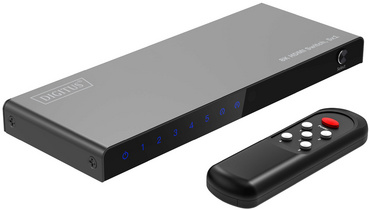 DIGITUS Commutateur HDMI 8K, 5x1, noir Grand Paris Fournitures 5x1