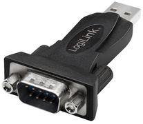 LogiLink Adaptateur USB 2.0 - RS232  avec câble de rallonge