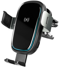 LogiLink Support de charge sans fil smartphone pour voiture