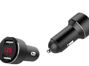 IWH Chargeur USB pour voiture avec indicateur de tension