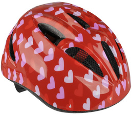 FISCHER Casque de vélo pour enfants "Coeurs"