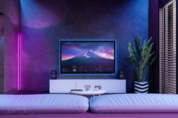 ANSMANN Lampadaire d'angle à LED