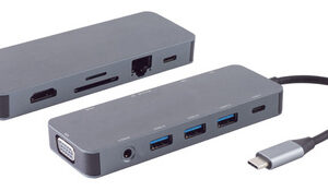 shiverpeaks Station d'accueil 11en1 BASIC-S - USB-C mâle