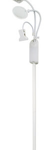KLEIBER Lampe LED sur pied avec pince & loupe
