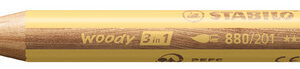 STABILO Crayon multi-talents woody 3en1