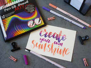 STABILO Feutre pinceau Pen 68 brush ARTY