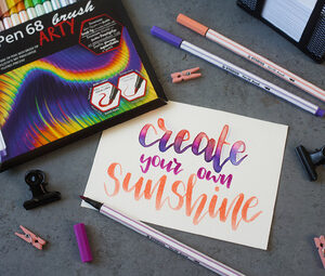 STABILO Feutre pinceau Pen 68 brush ARTY Edition