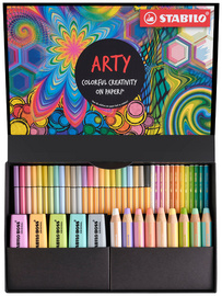 STABILO Kit créatif "ARTY" pastel