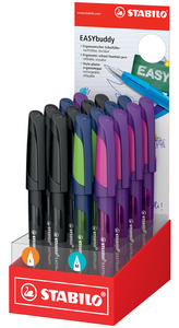 STABILO Stylo plume EASYbuddy L/M, présentoir de 16 Grand Paris Fournitures STABILO Stylo plume EASYbuddy L/M, présentoir de 16 – Image 3