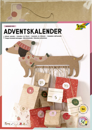 folia Kit pour calendrier de l'Avent SAUSAGE DOG