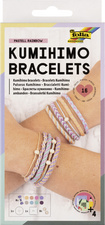 folia Kumihimo Set de bracelets PASTEL RAINBOW