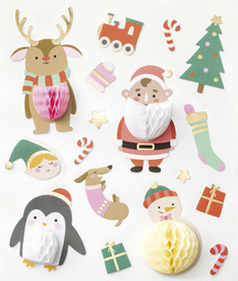 folia Sticker boule en papier de Nool CHRISTMAS
