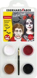 EBERHARD FABER Kit maquillage Halloween Citrouille/sorcière