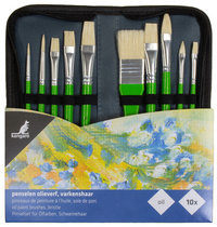 kangaro Set de pinceaux pour peinture à l'huile