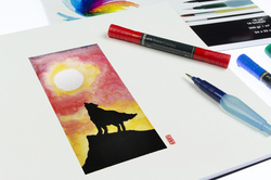 kangaro Bloc de papier aquarelle