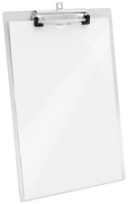 WESTCOTT Porte-bloc à pince en aluminium