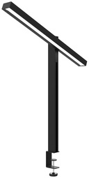 UNiLUX Lampe de bureau à LED ZENITH, pince, noir Grand Paris Fournitures UNiLUX Lampe de bureau à LED ZENITH
