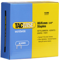 TACWISE Agrafes 80/12 mm galvanisées