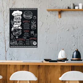 EUROPEL Ardoise sans cadre, 420 x 600 mm, noir Grand Paris Fournitures 420 x 600 mm