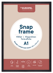 EUROPEL Cadre porte-affiche premium+