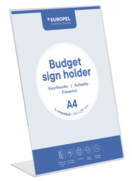 EUROPEL Porte-visuel Budget