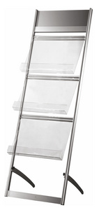 EUROPEL Porte-brochures sur pied