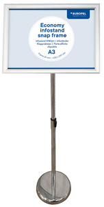 EUROPEL Porte-affiche sur pied ECONOMY + cadre