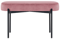 PAPERFLOW Tabouret GAIA, taille M, habillage velours, noir Grand Paris Fournitures PAPERFLOW Tabouret GAIA, taille M, habillage velours, noir – Image 6